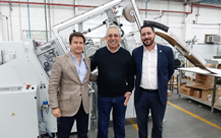 Congraf, recently invested in a POLAR die-cutting Label System